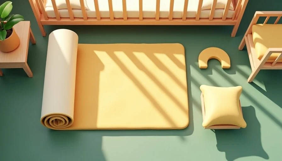 Illustration for newborn rolling on side